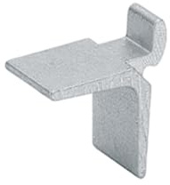 Vari Alu 11 x 6 mm Bodenträger, blank_Artikel _ 29249