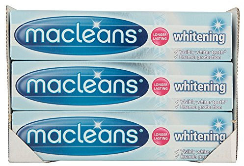12 x Macleans Whitening Fluoride Toothpaste 100ml