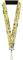 Nickelodeon Unisex-Erwachsene Buckle-down Lanyard Schwammkopf Schlüsselanhänger, Spongebob Expressions Stripe Blue, Default