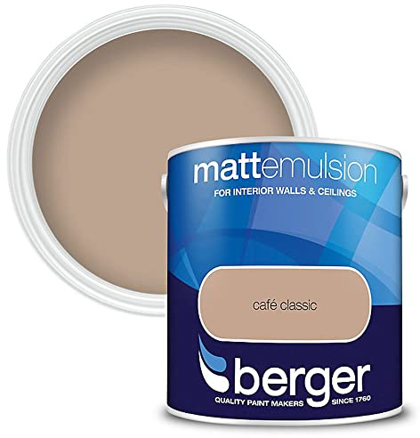 Berger Matt Emulsion 2.5L Cafe Classic