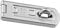 ABUS Hasp and Staple 100/60 - Device for Padlocks - for Smashing Doors - ABUS Security Level 4 - Silver