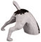 Colourliving Halber Hund grabend, Jack Russel Terrier Deko Figur Garten