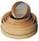 Panetta Casalinghi Madera colador de Malla Fina, Color Beige, 20 cm, Madera, Beige, 27 cm