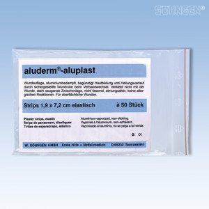 aluderm®-aluplast elastisch Strips 1,9 x 7,2 cm 50 Stück