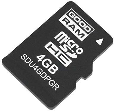GoodRam SDU4GDPGRB Carte mémoire Industrielle SD Micro,pSLC 4GB Class 10