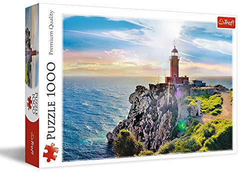 Trefl 10436 - Puzzle Der Leuchtturm in Melagavi, 1000 Teile