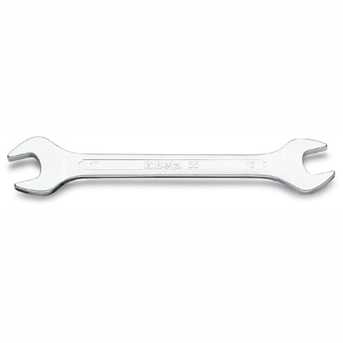 Beta 000550042 55 12X13-DOUBLE Open END Wrenches - Silver