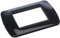 BTicino L4803PA Living International Placca 3 Moduli in Tecnopolimeri, 1 Pezzo, Grigio Scuro
