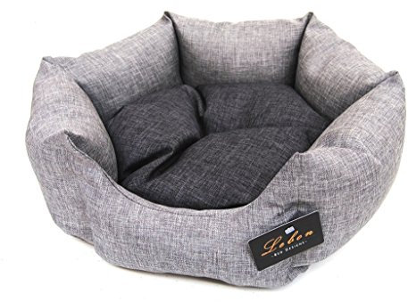 Lebon Hundebett Filo 55 cm grau