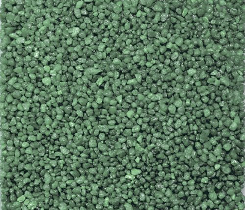 Aquarienkies, Rundkies 5 x 5 kg = 25 kg, 2-3mm, in GRÜN -50