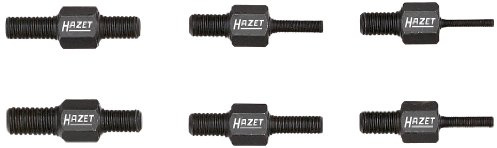 HAZET Gewindebolzen-Satz 1788T-1/6, 6-teilig | 210 g, 6-teilig, Antrieb 260020 Satz , Sortiment (Abzieher , Auszieher),, Ausziehen von diversen Deckeln mit Innengewinde