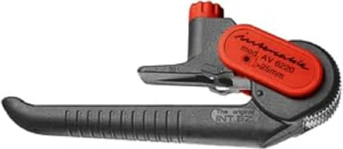 Intercable AV6220 Aussenmantelschneider - Abmantelwerkzeug für Kabel | Präziser Kabelschneider für PE-Mäntel ab 25 mm Durchmesser - inklusive Schutzhülle aus Kunstharz und Anleitung