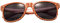 Orlob KOR47577-18 Zubehör Brille, rot-weiß kariert