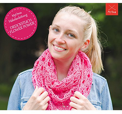 Häkelanleitung Dreieckstuch Flower Power: Do It Yourself!
