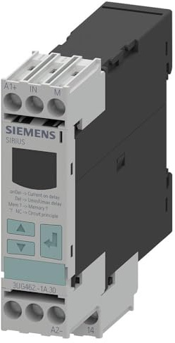 Siemens Ueberwachungsrelais 24, 24-240, 240 V/DC, V/AC 1 Wechsler 3UG4622-1AW30 1St.