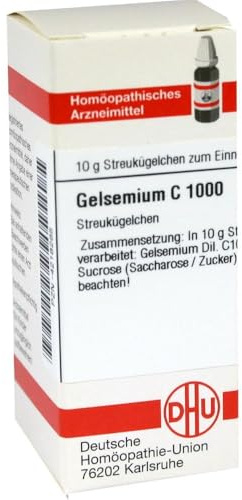 DHU Gelsemium C1000 Streukügelchen, 10 g Globuli