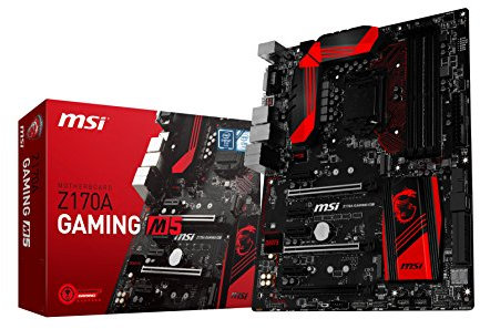 MSI Z170A GAMING M5 INTEL LGA1151 4*DDR4 8*USB3.1 ATX MOTHERBOARD - (Components > Motherboards)