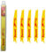 Starrett Wood Cutting Reciprocating Saw Blade - 5 Pieces BT66-5 Bi-Metal 150 mm/6 Inch 6 TPI Unified Shank - Compatible with Bosch Dewalt Makita & Many Others