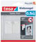 tesa 77772-00000-00 Clavos Adhesivos Blancos. Contenido: 2 Unidades, 0,5 kg, 0.5 kg, Set de 2 Piezas