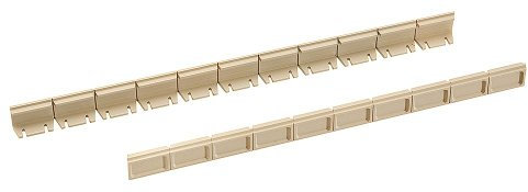 FALLER FA120205 - Flexible Bahnsteigkanten, Weiß