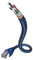 inakustik – 004803005 – Premium CAT6 Netzwerkkabel | LAN-Kabel für HD Audio- und HD Video-Streaming | 0,5m in Blau/Silber | 2-Fach geschirmt - Dicke Datenleiter (AWG 24) - SF-UTP Ausführung