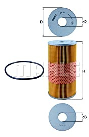 MAHLE OX 55D Ölfilter für DAF SB