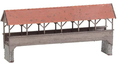 Faller FA 222574 Überdachte Fußgängerbrücke, Spiel