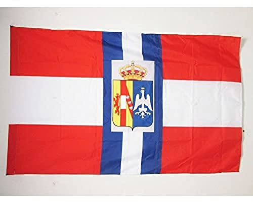 AZ FLAG - Drapeau Duché de Modène de guerre 1452-1859 - 150x90 cm - Drapeau Italien Ancien - Italie 100% Polyester Avec Fourreau et cordelette - Pavillon 110 g