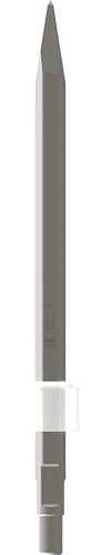 Bosch Accessories Burin Pointus à Queue Six Pans Extrémité Arrondie, 400mm Longueur Totale Gris