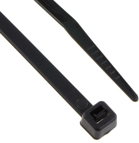 enTie Black Cable Ties 4.8mm x 400mm Nylon 66 UL Approved [100 Pack] [400mm x 4.7mm]