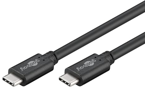 Goobay 67976 USB-C 3.1 Generation 1 Cable, Black, 1m Length