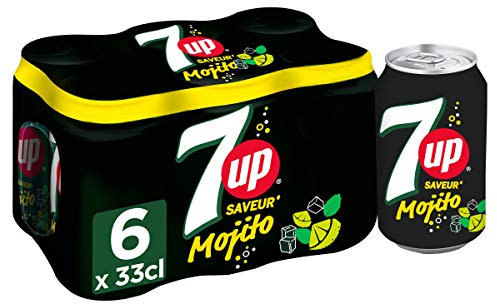 7Up Saveur Mojito Jus de Fruits, 6 x 330ml