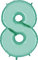 Grabo 068PB-P Heliumball, Pastel Blue, 40'' (1mt)