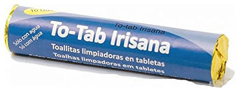 Irisana S4400072 To-Tab Reinigungstücher, 10 Stück