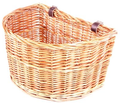 Red Hamper HH062/HOME Wicker Cambridge Bicycle Basket