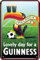 Guinness Toucan Football Irland geprägten Metallschild 300 mm x 200 mm (sg)