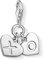 THOMAS SABO CHARM CLUB Charm Herzen aus 925 Sterling Silber