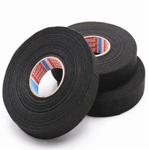 Tesa 51608, 15m x 19mm adhesive wiring loom cloth tape original ISOBAND 3 pcs pack by Tesa