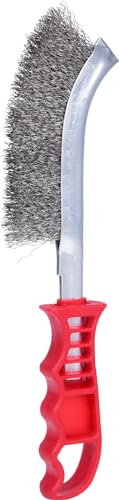 KS Tools Edelstahldraht-Allzweck-Drahtbürste, 250mm, auf Hänger