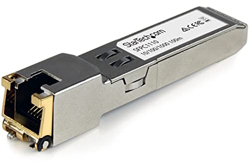 StarTech Cisco SFP-GE-T Compatible SFP Module, 1000BASE-T (SFPC1110)