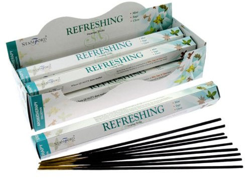 Stamford Hex Aromatherapy Incense Sticks - Refreshing 37118