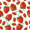 Ambiente Servietten Lunch/Party/ca. 33x33cm Strawberries - Erdbeeren