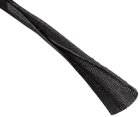 Hama Kabelbündel-Gewebeschlauch Easy Flexwrap, 1,8 m, Schwarz