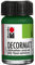Marabu 14010039065 - Decormatt Acryl Olivgrün 065, 15 ml, samtmatte Acrylfarbe auf Wasserbasis, cremig und farbintensiv, speichelfest, wetterfest, zum freien Malen und Schablonieren