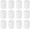 Athena Hotelware Salt Shakers in White Porcelain - Easy Refill - Robust and Functional - Pack of 12