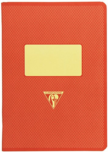 Clairefontaine 195436C Back to basics 1951 Heft (DIN A5, 14,8 x 21 cm, liniert, 48 Blatt) 1 Stück rot