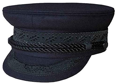 Balke Prinz-Heinrich-Mütze Kapitänsmütze, Farbe:Marine, Größe:59