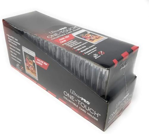 25 Ultra Pro 35pt magnetisch Karte Fällen 1 25 CT Box – für Standard Größe Baseball, Fußball, Hockey Karten