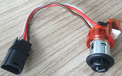 Unbekannt Neue Plug & Socket rot Zigarettenanzünder Montage für Audi A6 C6 2004–2011