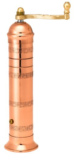 Pepper Mill Imports 404 Atlas Salt Pfeffermühle, Kupfer/Messing, 22,9 cm, Stahl